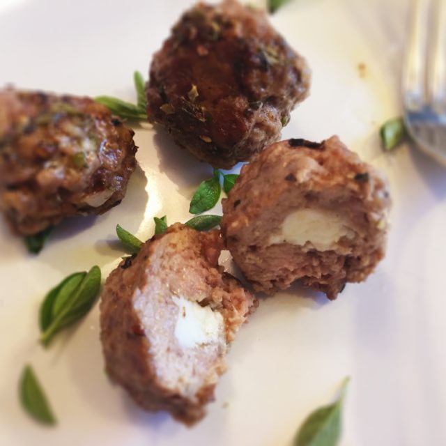 Greek-Inspired Lamb Meatballs • Powersbeing