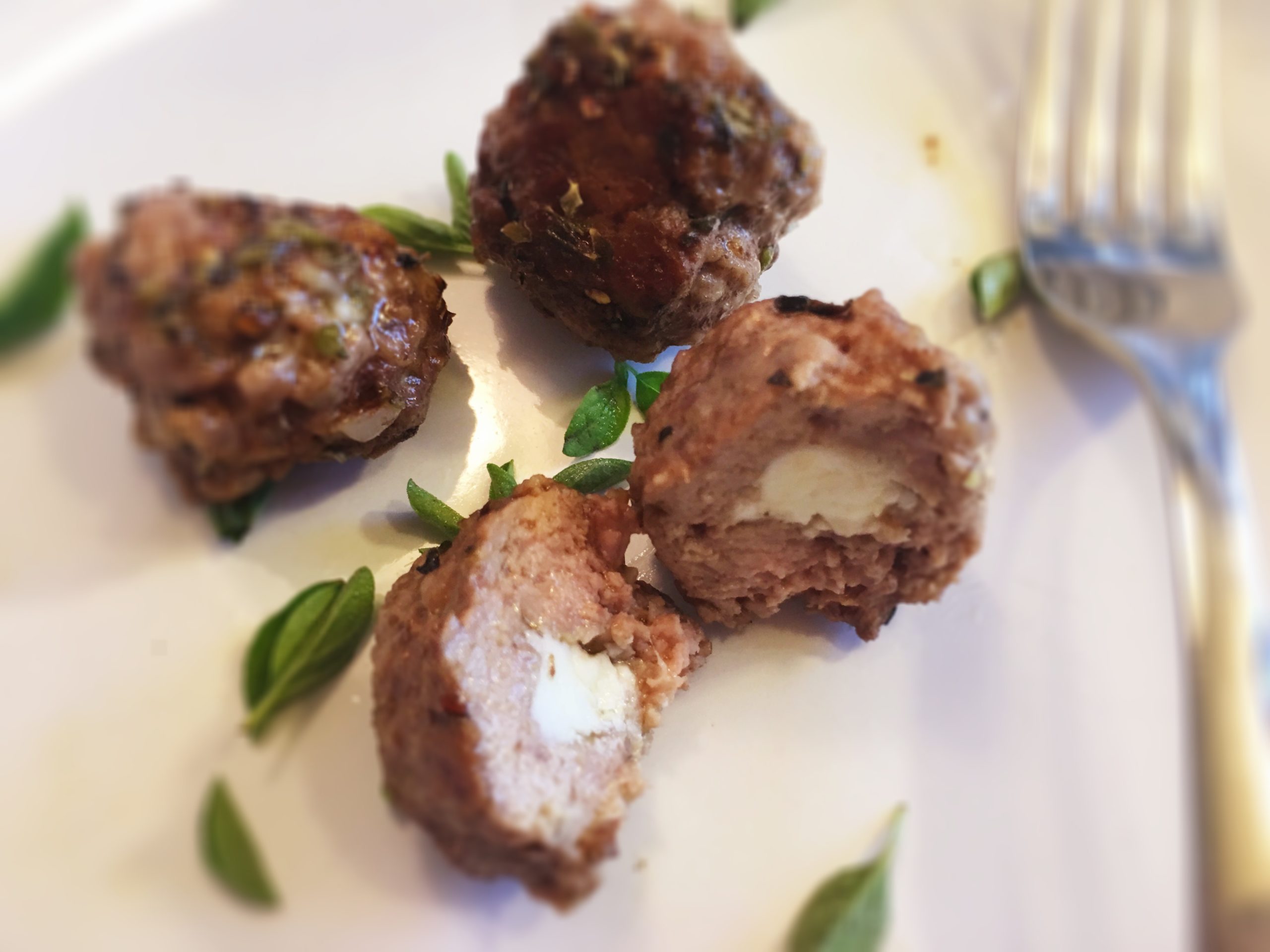 Greek-Inspired Lamb Meatballs