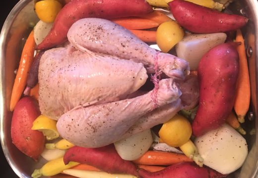 Easy roasted chicken recipe