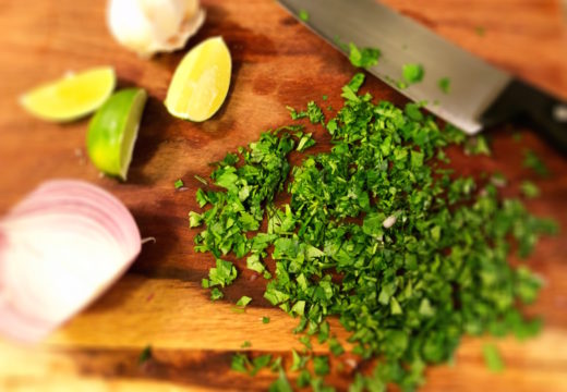 Ingredients for lectin free guacamole