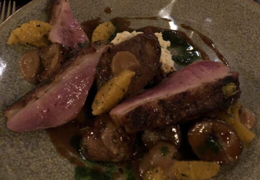 Duck at Le Pigeon
