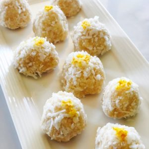 Vegan Ray Lemon Balls