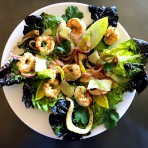 Cumin Shrimp Fennel Salad