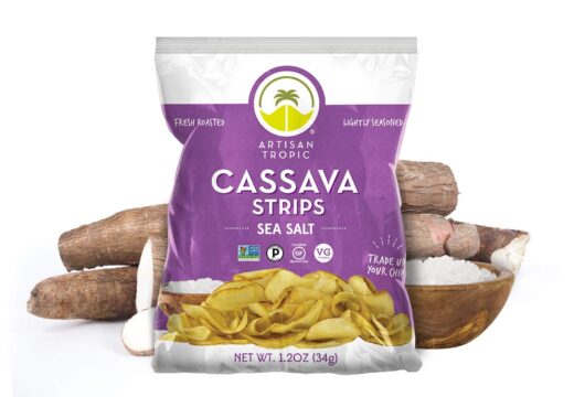 Cassava chips artisan tropic