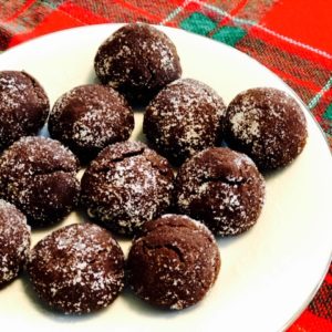 Gingerbread Jingle Balls lectin-free gluten-free grain-free cookies