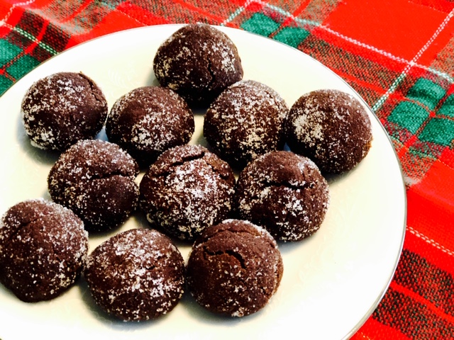 Gingerbread Jingle Ball Cookies (Lectin-Free, Gluten-Free, & Grain-Free)